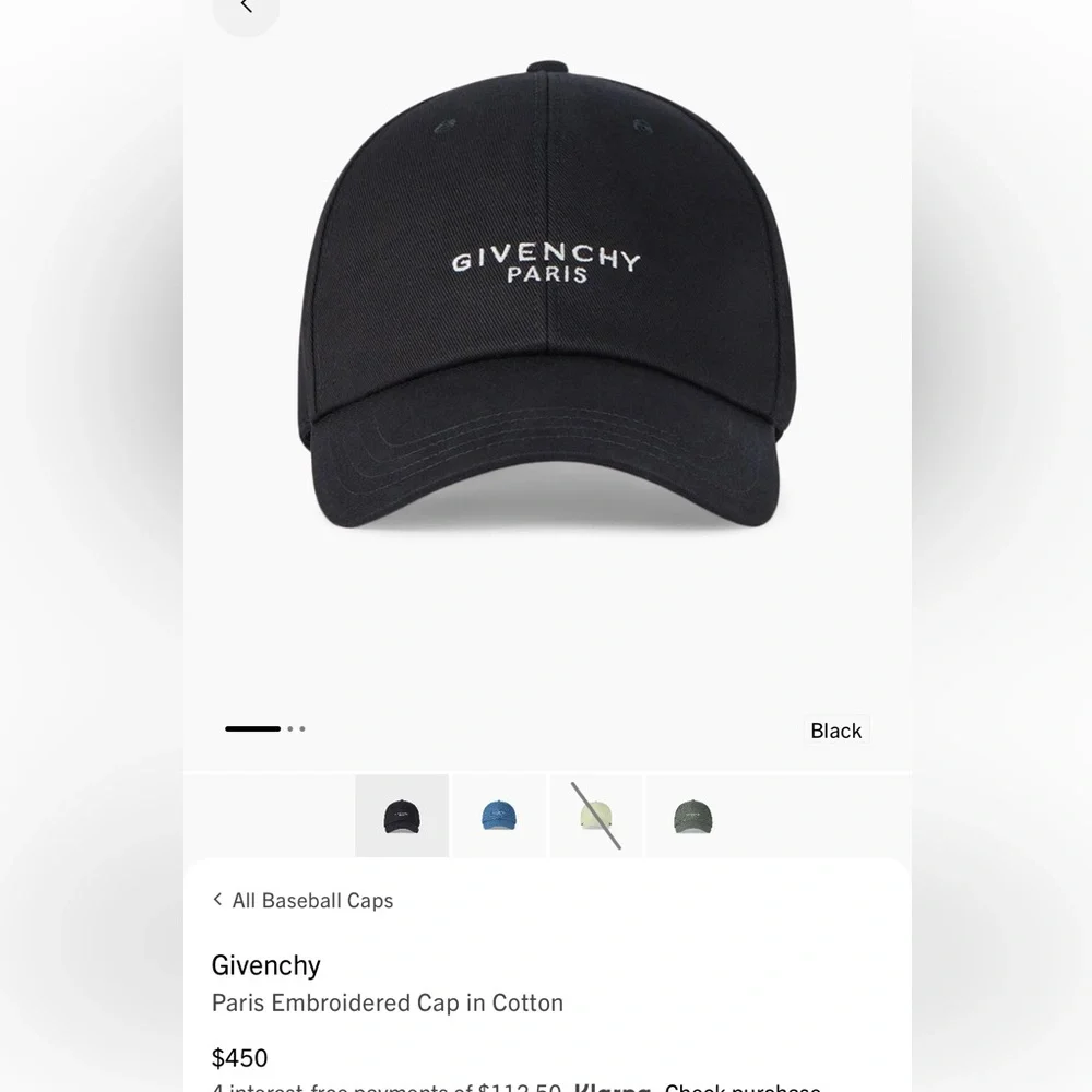 Givenchy Cap - Picture 7 of 7